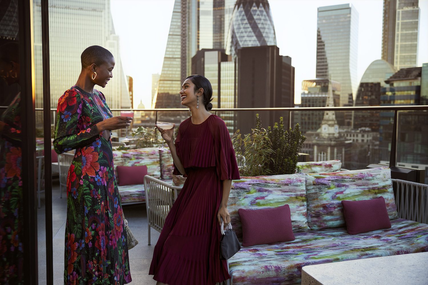 Summer terrace parties at Florattica Rooftop with views of London